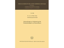 Libro Untersuchungen Zur Verbesserung Der Hitzebestandigkeit Von Polyamidfasern De Walter Fester (alemán)