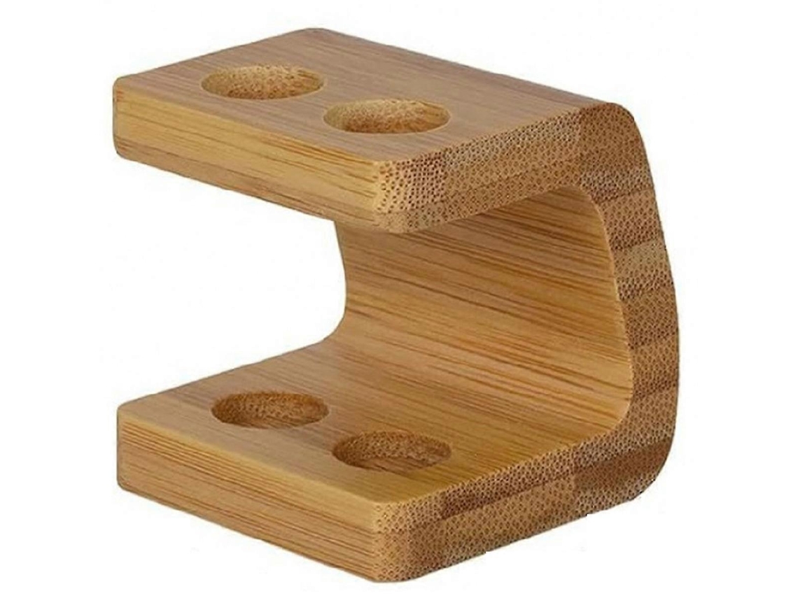 Portacepillos de madera para cepillos de dientes, soporte para guardar cabezales de cepillos de dientes eléctricos. Nostalgia88