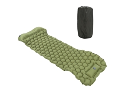 Colchoneta Inflable Para Camping Colchón Hinchable Con Pies Colchoneta Militar Verde Para Senderismo Viaje