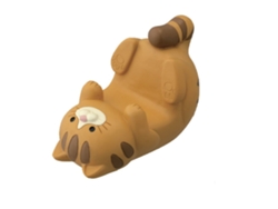 Soporte único para teléfono de coche, divertido y genial diseño de dibujos animados en 3D de gato y conejo, soporte para tableta para Gusshious