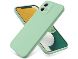 Capa Para Celular Em Silicone Sólido E Líquido, Totalmente À Prova De Quedas.verde Claro - Moto Edge (2023)