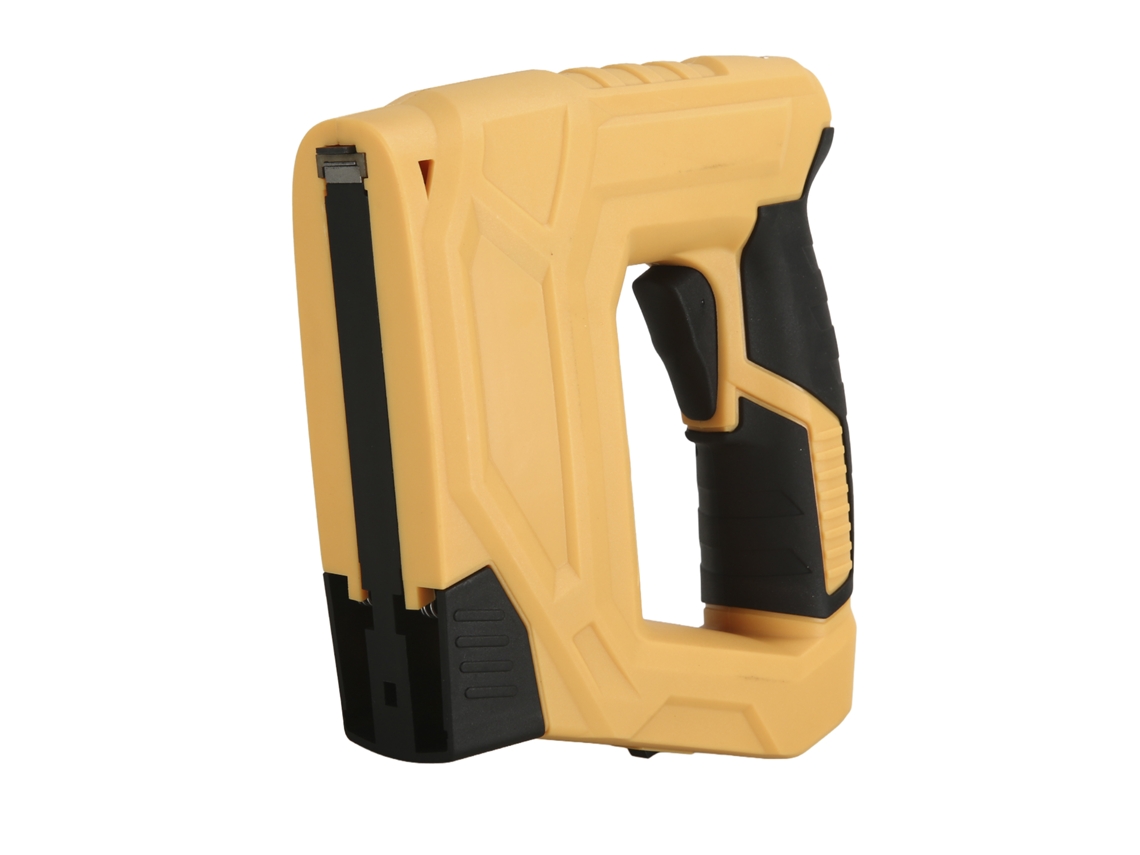 Pistola Grapadora Eléctrica Sin Cable 4.2v 2000mah. 30 Grapas/minuto. Incluye 2000 Grapas Y 500 Clavos.