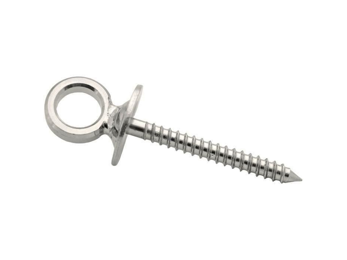 Ojal Tornillo Para Madera En Acero Inox. Øhilo 8mm Longitud 80mm Uc2 Chapuis