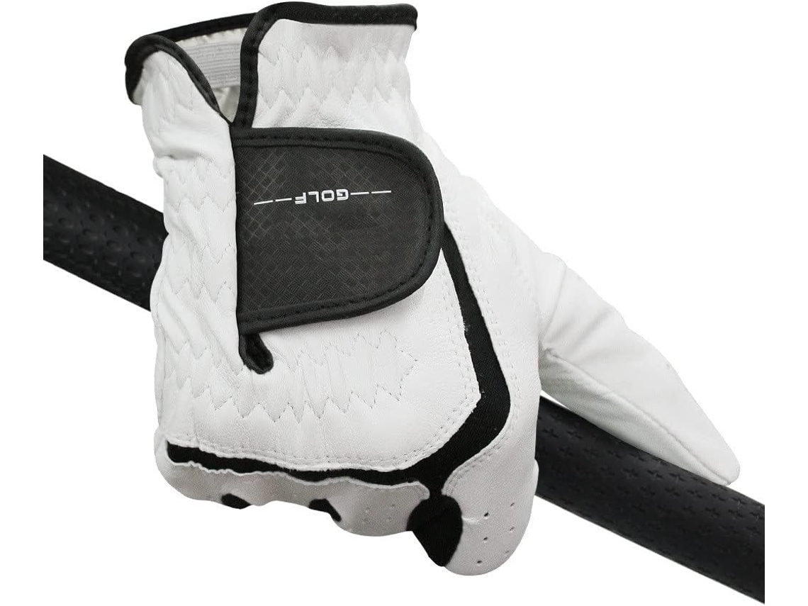 Paquete de 1 guante de golf para hombre, para jugadores diestros y zurdos, totalmente transpirable (color: se usa en la mano izquierda).
