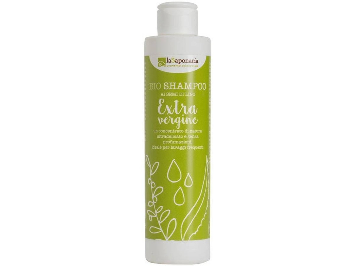 Champú LA SAPONARIA Líquido Virgen Extra (Pieles Sensibles Sin Fragancia) (200 ml)