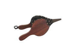 Soplador De Fuego Manual De Madera Para Chimenea, Estufa, Barbacoa, Camping Y Uso Exterior, 43 X 19 Cm.