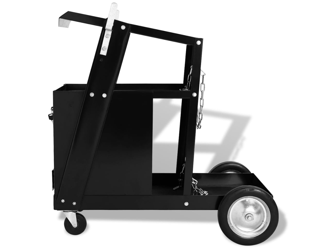 Carro de soldadura negro con 4 cajones MAISON EXCLUSIVE