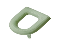 Cubierta lavable del retrete del silicón de los anillos impermeables de la espuma del cojín del asiento del inodoro