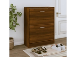 Zapatero Organizador 63X24X81 Cm Derivados de Madera Roble Marrón