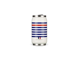 Botella LES ARTISTES PARIS (Acero - Blanco - 7,2 x 7,2 x 14 cm)