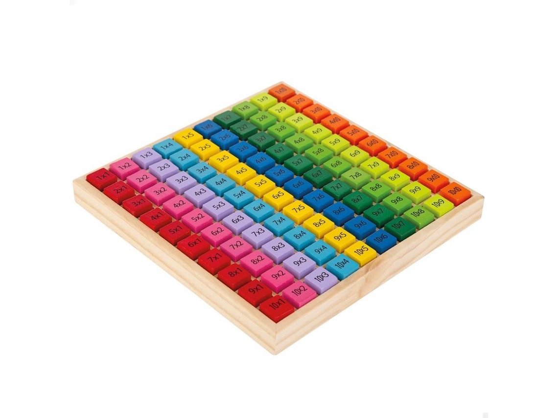 Tabla de multiplicar WOOMAX de Madera (6 años)
