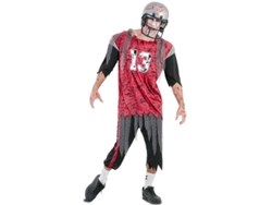 Disfraz de Hombre EUROCARNAVALES Jugador De Futból Americano Zombi  (M/L )
