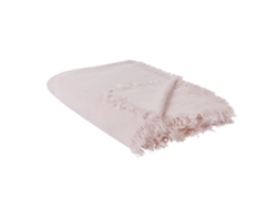 Colcha BELIANI Halpola de Algodón Rosa 200X220X1