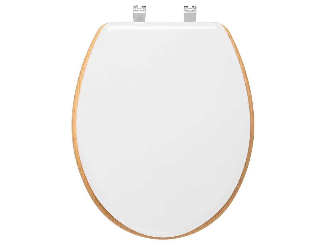 Asiento de Inodoro de Madera Blanca Modern Color 5 FIVE SIMPLY SMART