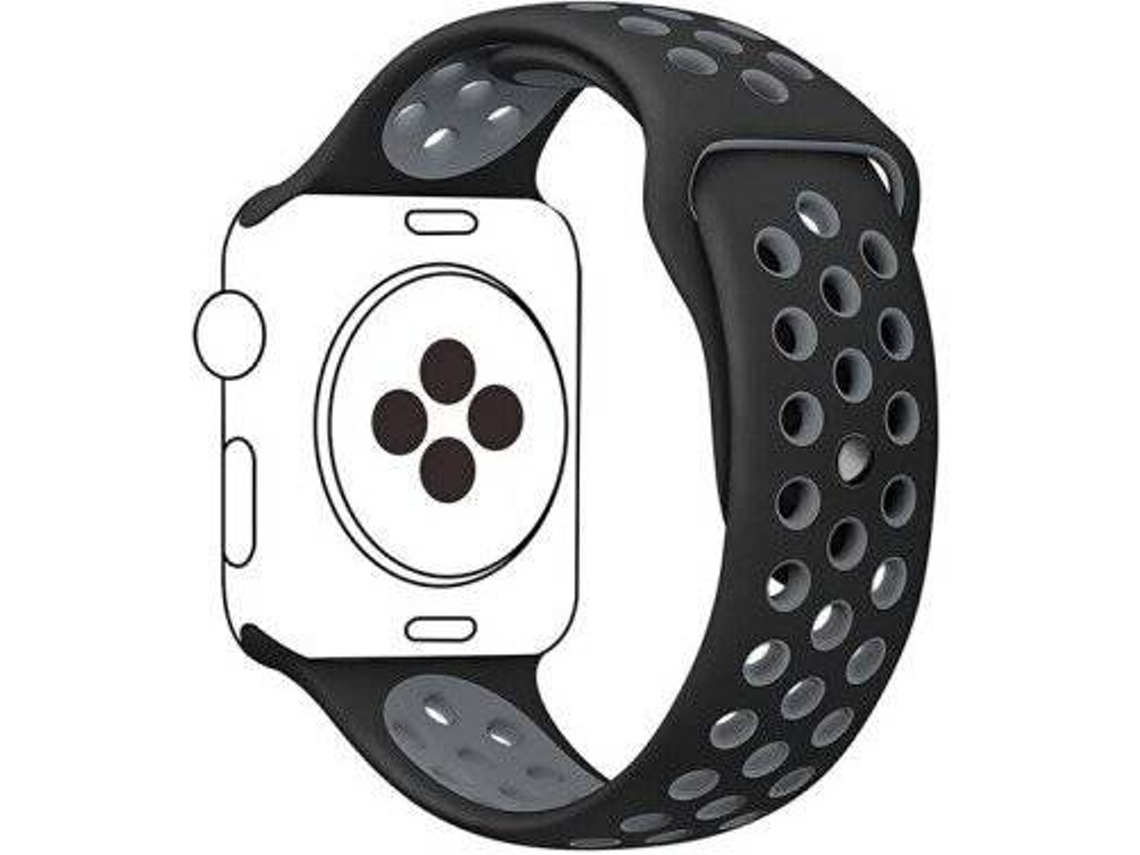 Correa Apple Watch Series 4 G4M 44mm Negro, Gris