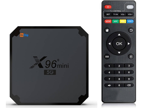 Box Smart TV WECHIP X96 MINI 5G (Android - 4K Ultra HD - 1 GB RAM)