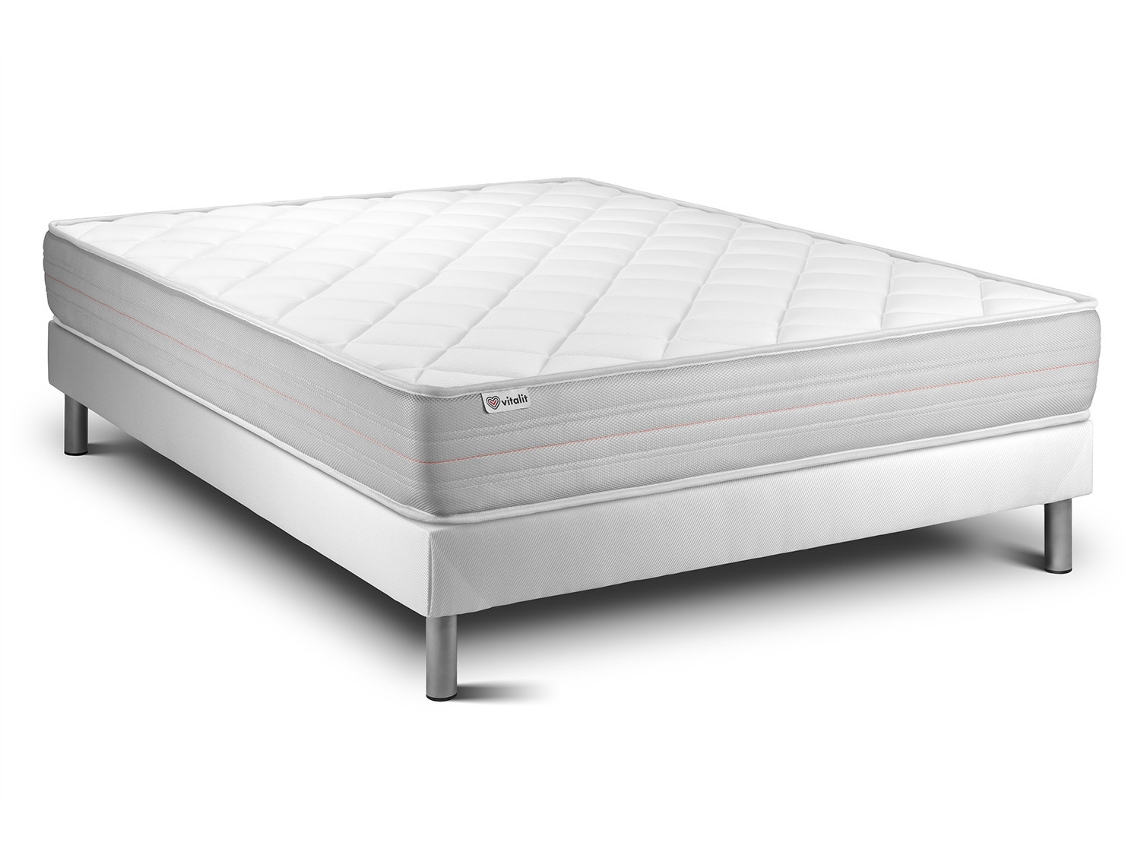 Kit Vitalmemo Somier Blanco 135 X 200 Cm
