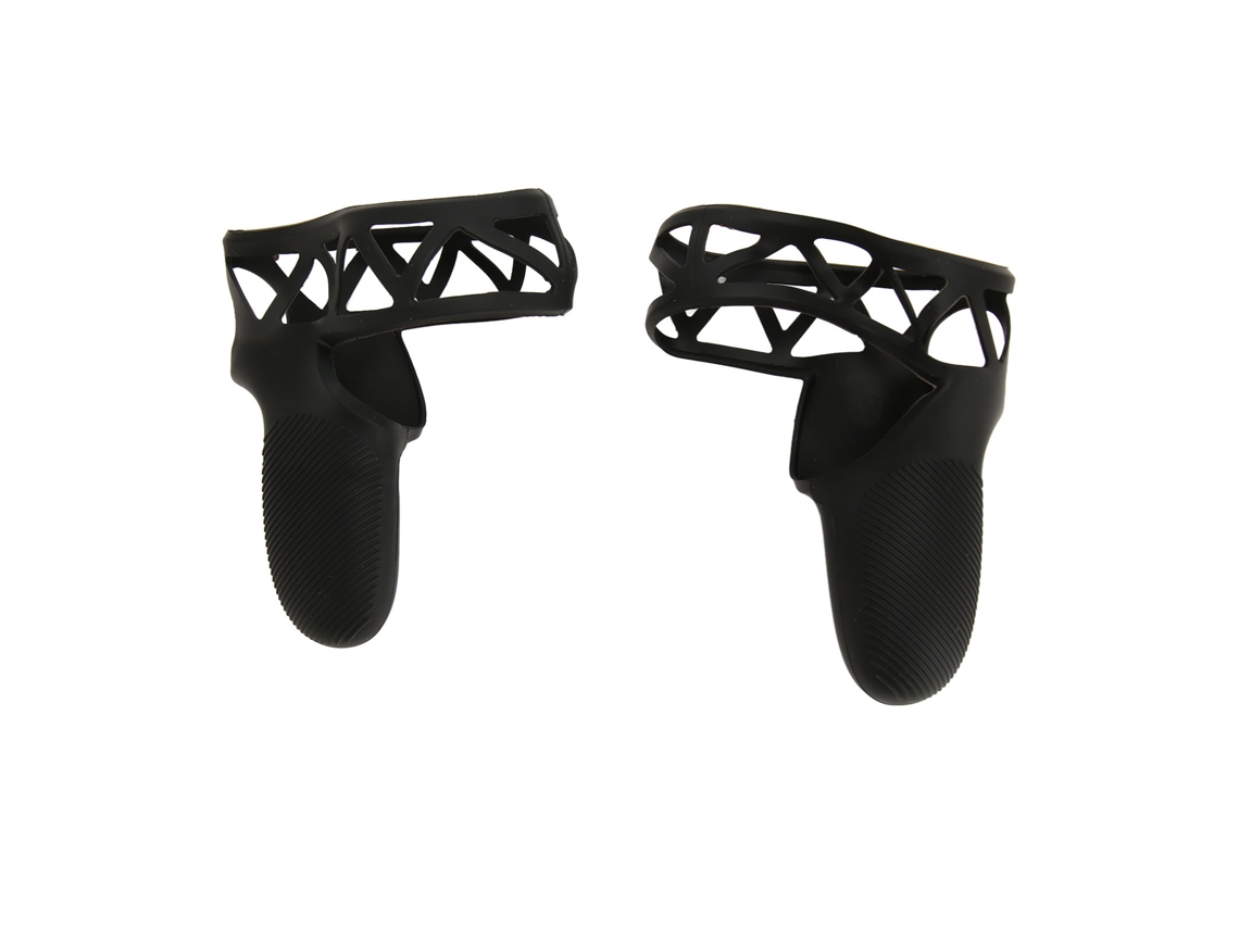 Cubierta De Silicona Para Controlador Vr Antideslizante Hueca Para Quest 2 Negro