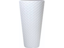 Maceta PROSPERPLAST Matuba Slim (Blanco - 40 x 40 x 78 cm)