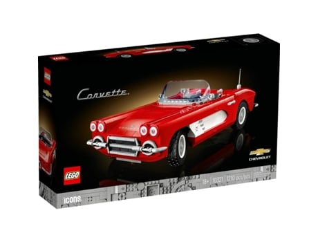 Playset LEGO Icons: Corvette 10321 1210 Piezas 14 x 10 x 32 cm