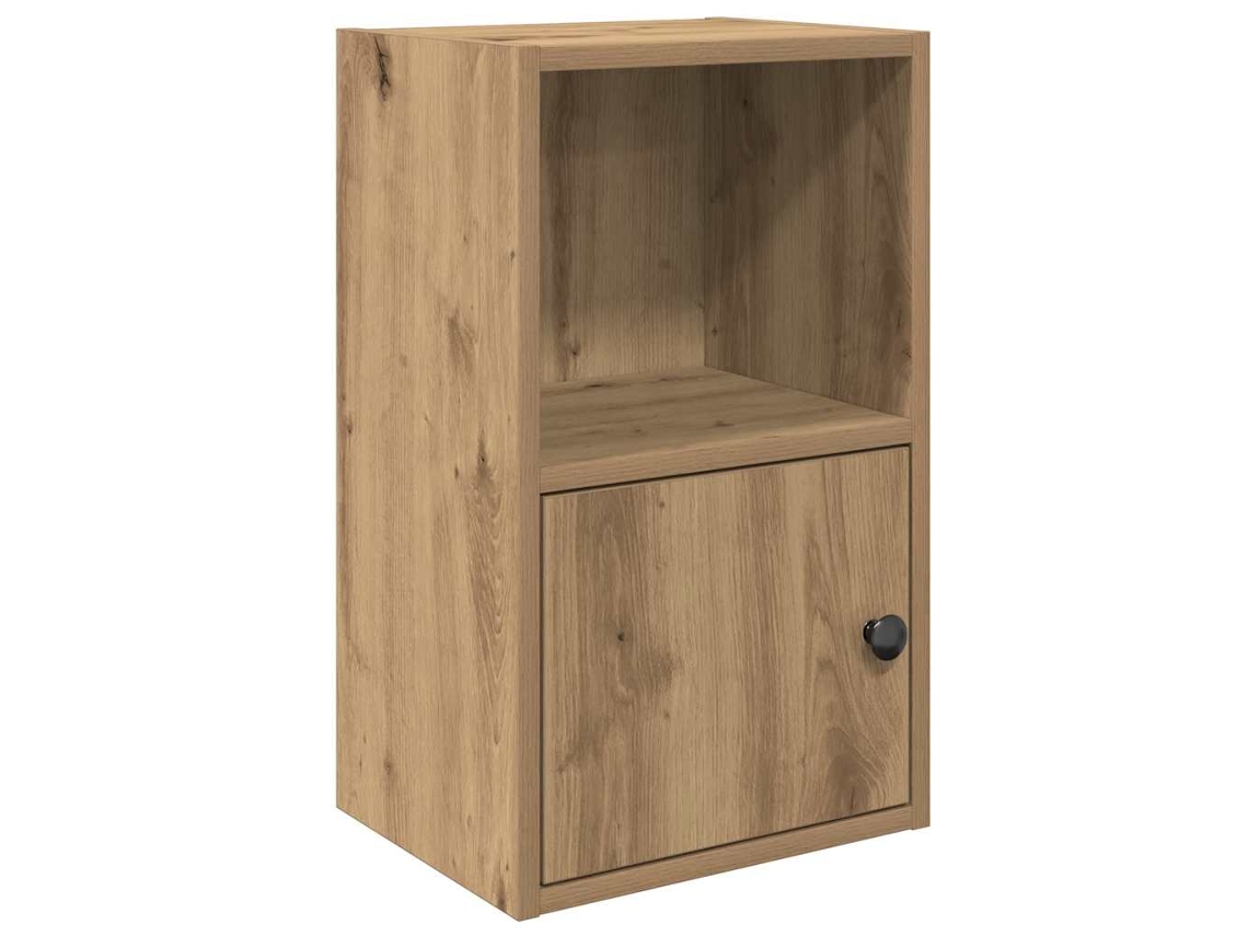 Maison Exclusive - Estantería De Madera De Ingeniería Roble Artisan 31x24x52 Cm