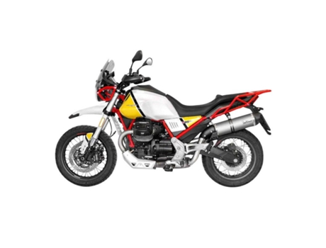 Olla de acero inoxidable para motos LEOVINCE Sbk Lv One Evo Guzzi 850 V85 Tt 2019