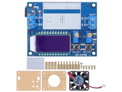 Módulo De Fuente De Alimentación Ajustable De 0,5 A 30 V Con Pantalla Lcd Y Disipador De Calor.