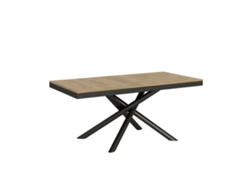 Mesa de Comedor ITAMOBY Famas Evolution (90x180/440 - Paneles de Melamina - Roble Natural)