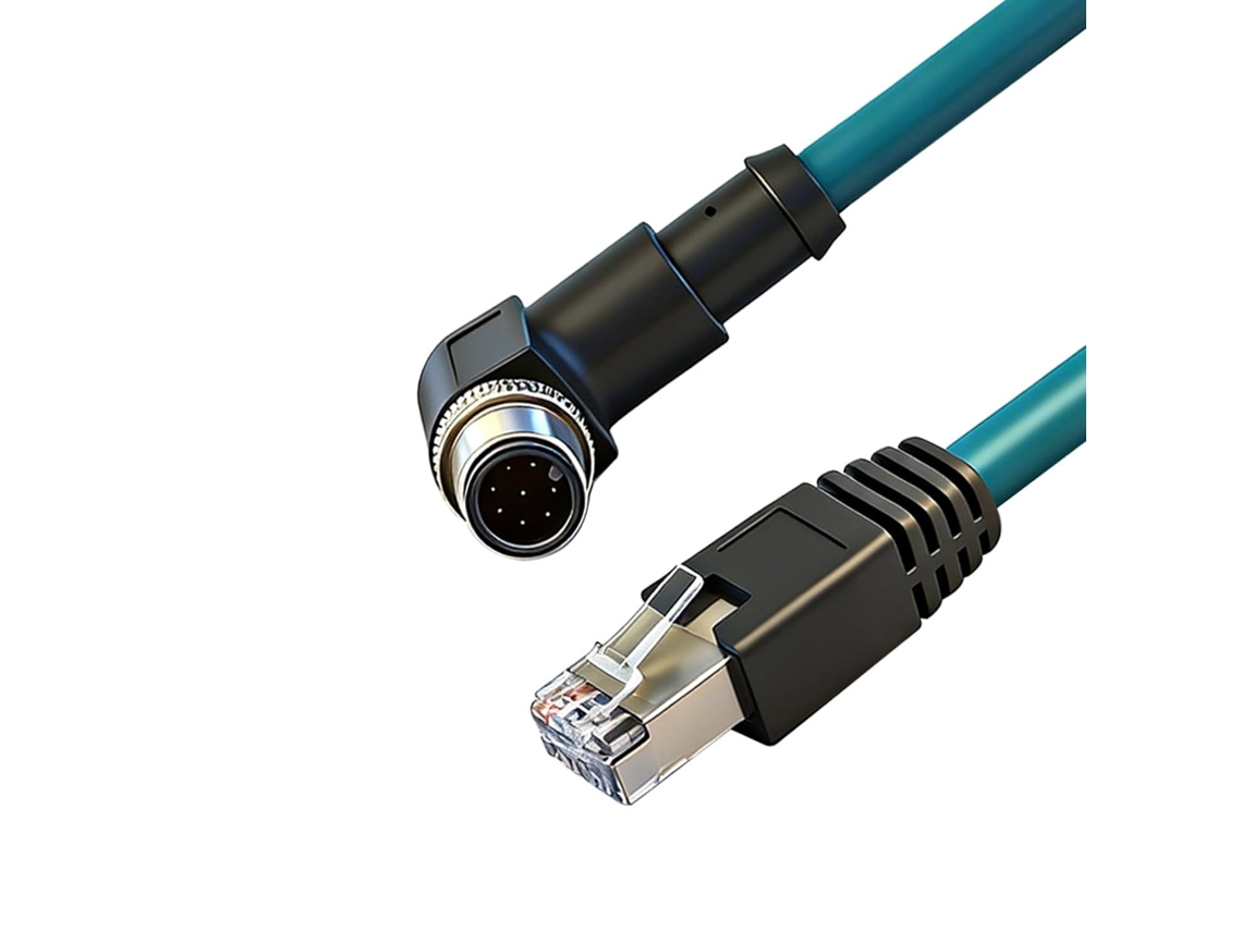 Adaptador De Red Con Conector Rj45 Gigabit Ethernet De 8 Pines Recto Para Equipos De Transmisión De Datos
