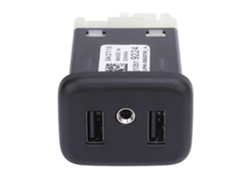 Adaptador de entrada auxiliar con puerto USB auxiliar 13519224 Plug and Play Multipropósito para el nuevo Regal Velite5 Chennnls
