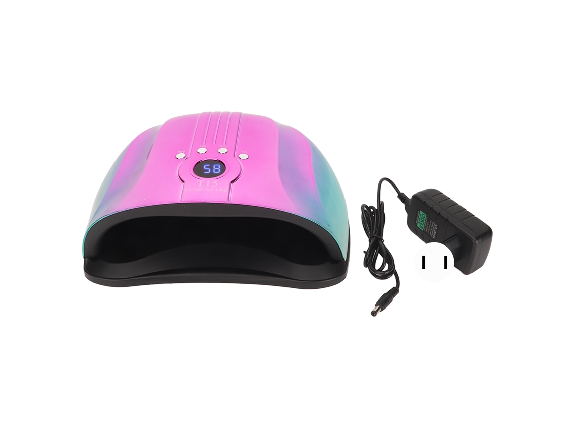 Lámpara De Curado De Esmalte De Uñas Uv Led De 160 W Con 54 Chips E Inducción Infrarroja, 100-240 V, Enchufe Estadounidense.