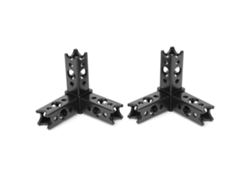2 Conectores De Barra Metálica De 3 Vías Para Piezas De Robótica Tetrix Prime De 48x48x48 Mm