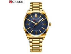 Reloj De Cuarzo Para Hombre, Reloj Sencillo Para Negocios, Reloj De Pulsera Informal A Rayas.