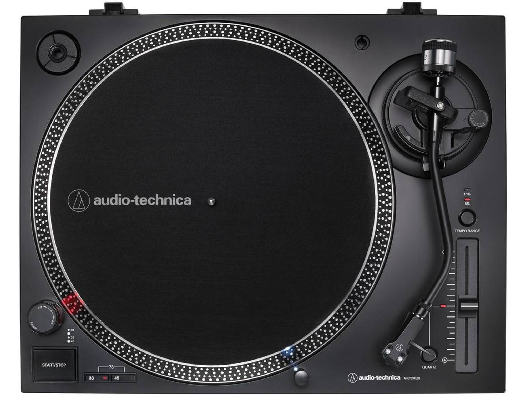 Tocadiscos AUDIO-TECHNICA AT-LP120XUSBBK (Manual - Directa - Velocidade: 33  1/3 - 45 - 78)