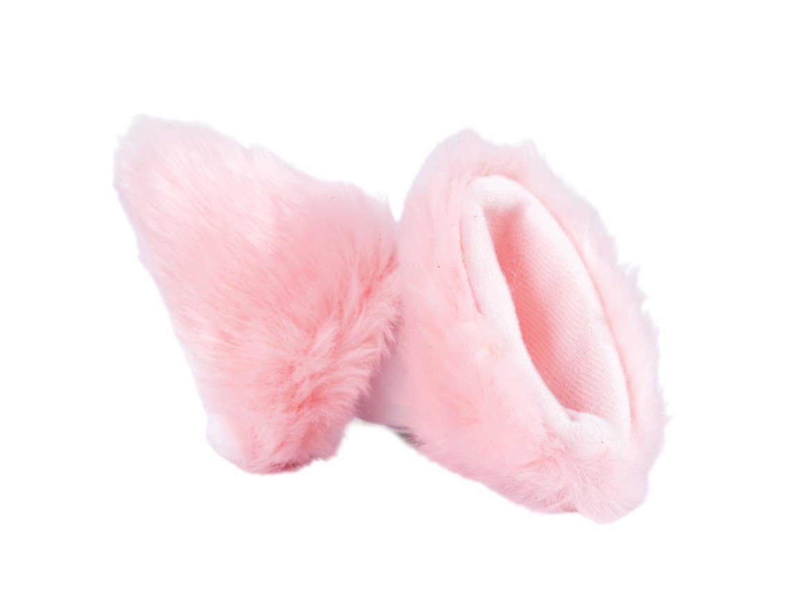 2 Piezas Orejas Gatito Peluche Accesorios Casco Moto