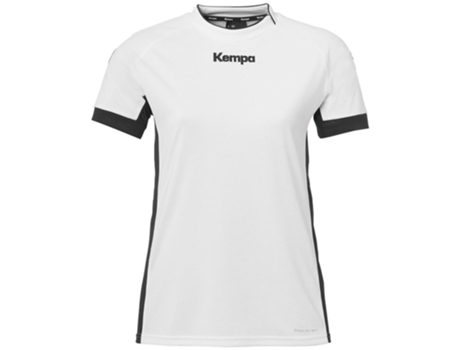 Camiseta de Mujer para Fútbol KEMPA Prime Blanco (XL)