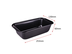 Molde De Pan De Acero Carbono Antiadherente Para Hornear Pan Y Pasteles Rectangular
