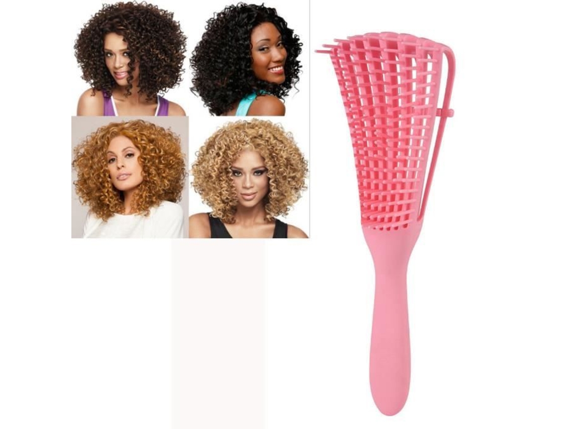 Nuevo peine para masaje del cuero cabelludo, cepillo para el cabello femenino, cepillo para desenredar el cabello, peine antilazos G9449