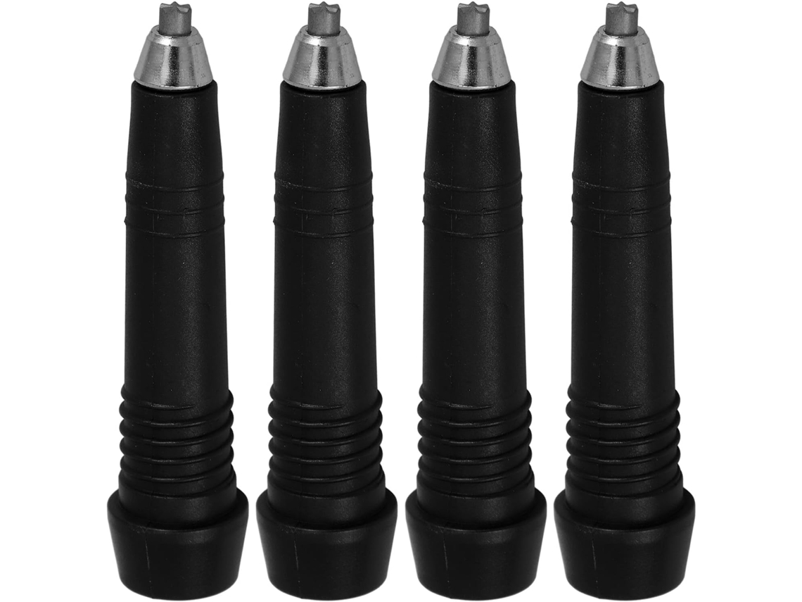 Puntas universales para bastones de esquí, 4 piezas, acero.