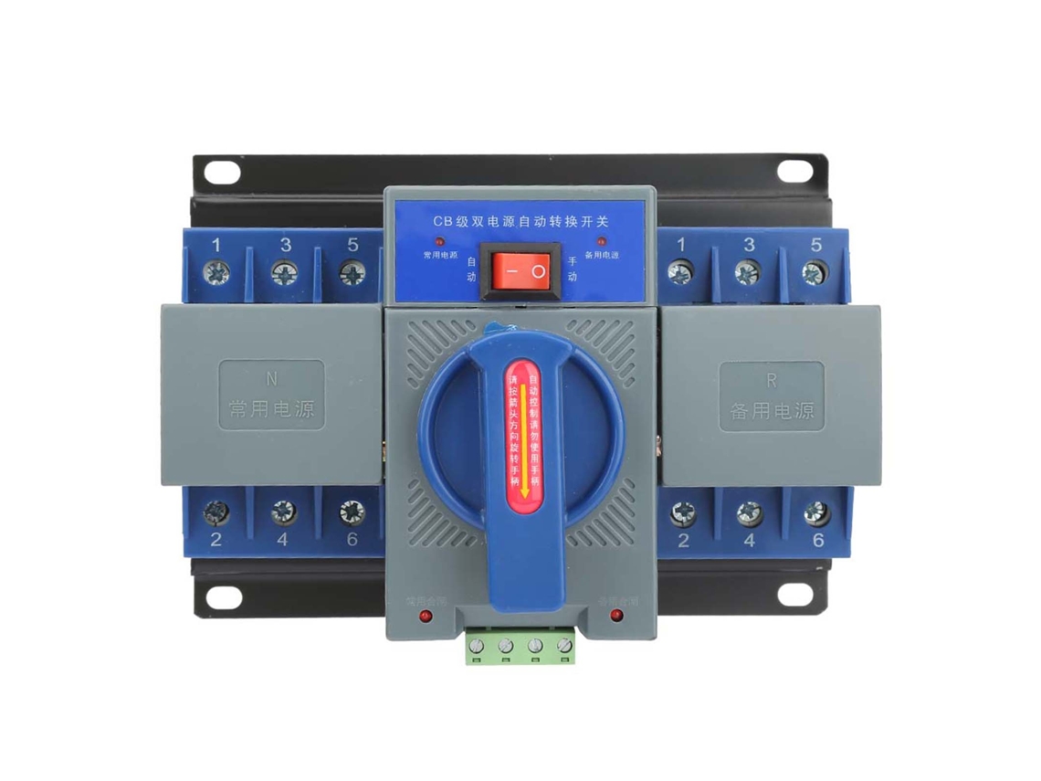 2026velora-1 Pieza Mini 63a 3p Conmutador Automático De Transferencia De Doble Energía