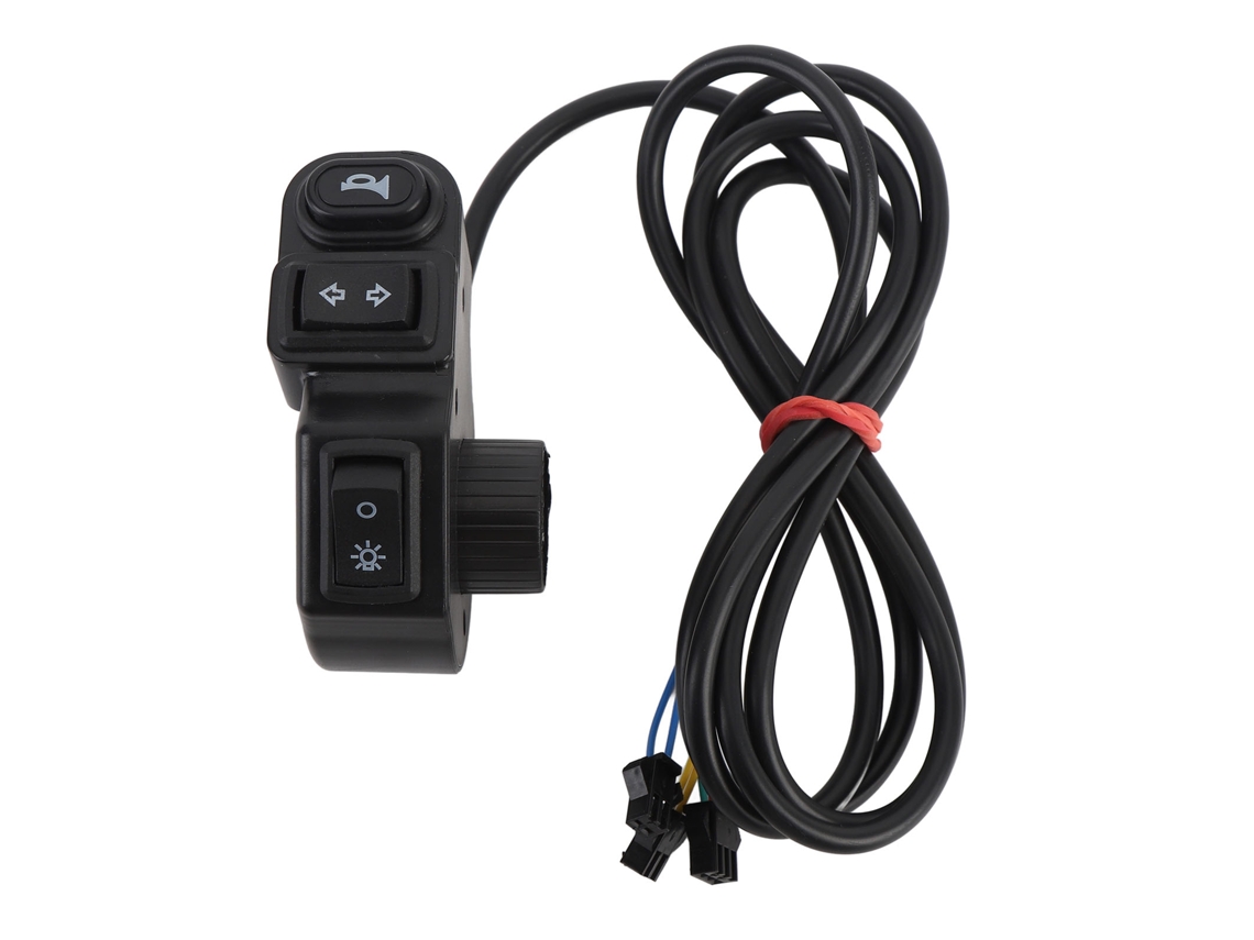 Vlrla-interruptor De Manillar Para Moto Scooter 3 En 1 Claxon Señal Luz 1.5m Cable Control De Manillar
