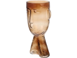 Hogar Jarrón De Cristal Creativo Con Rostro