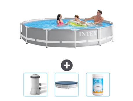 Piscina Tubular INTEX 26710NP-CB75 (6503 L - 366x76cm)