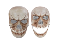 Máscara De Esqueleto Con Mandíbula Móvil Para Halloween, Carnaval, Cosplay, Terror