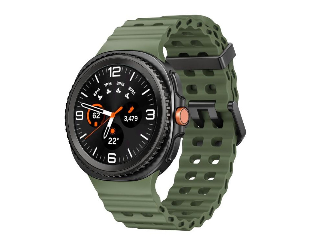 Correa de silicona para Samsung Galaxy Watch 8/8 Classic con cierre rápido en estilo océano clásico CSYY