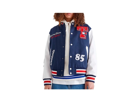Abrigo para Hombre TOMMY JEANS (XS - Azul)