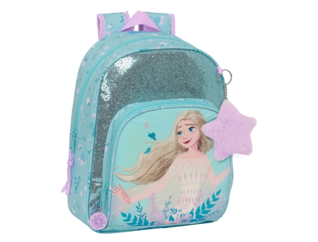 Mochila Escolar FROZEN Hello spring (Azul claro - Poliéster 300D)