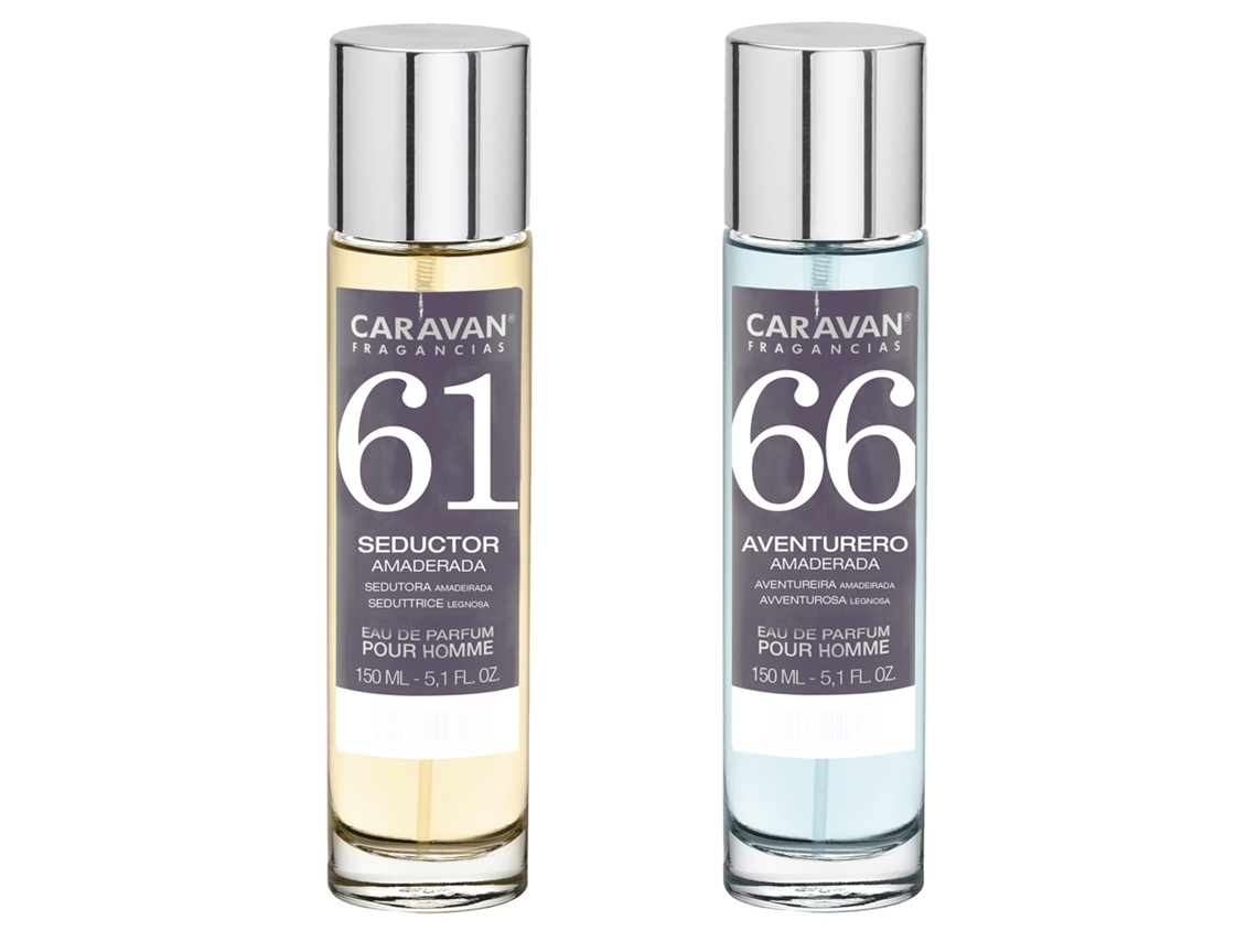 Set de 2 perfumes CARAVAN hombre Nº66 y Nº 61