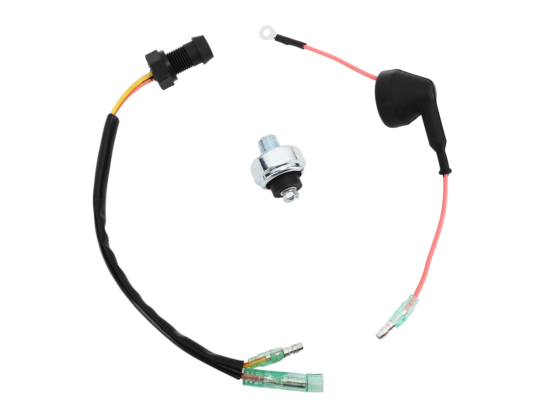 2026-sensor De Presión De Aceite Con Luz Indicadora Para Motor Fuera De Borda 9.9‑15hp 65w‑85410‑01 62y‑82504‑10 66m‑82127‑10