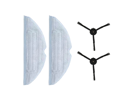 Fregona de Cepillo Lateral para Xiaomi T7 T7S T7Plus T7Splus S7 S7Max S70 Robot repuestos de aspiradora herramientas de aspiradora para el hogar